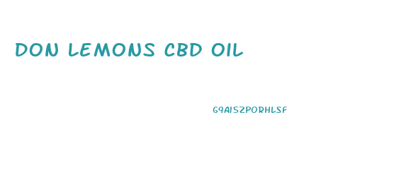 Don Lemons Cbd Oil