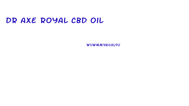 Dr Axe Royal Cbd Oil