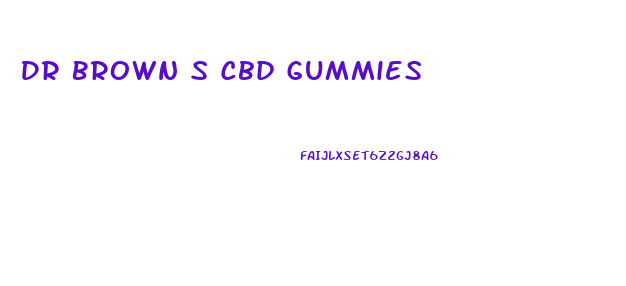 Dr Brown S Cbd Gummies