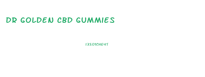 Dr Golden Cbd Gummies