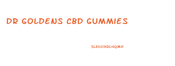 Dr Goldens Cbd Gummies