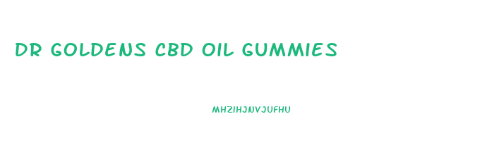 Dr Goldens Cbd Oil Gummies