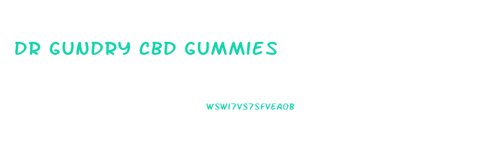Dr Gundry Cbd Gummies
