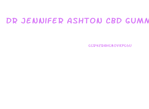 Dr Jennifer Ashton Cbd Gummies Where To Buy