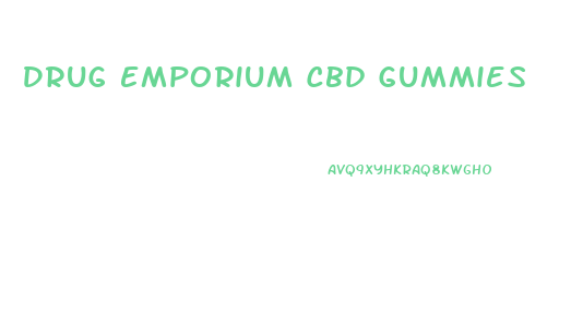 Drug Emporium Cbd Gummies