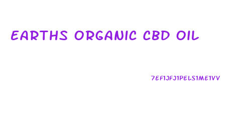 Earths Organic Cbd Oil