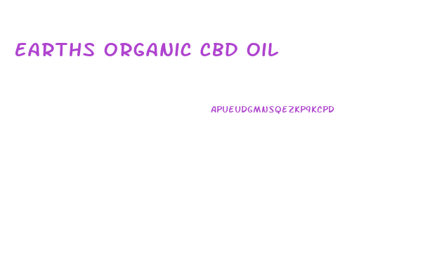 Earths Organic Cbd Oil