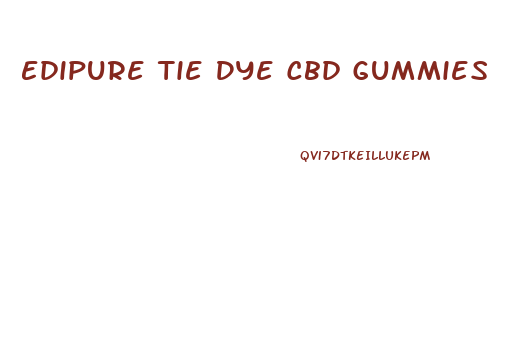 Edipure Tie Dye Cbd Gummies