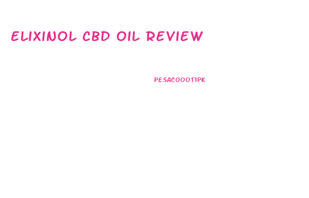 Elixinol Cbd Oil Review