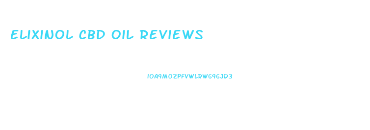 Elixinol Cbd Oil Reviews