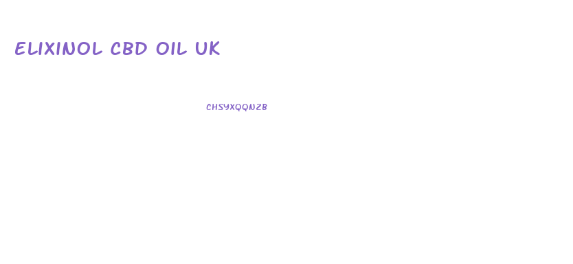 Elixinol Cbd Oil Uk