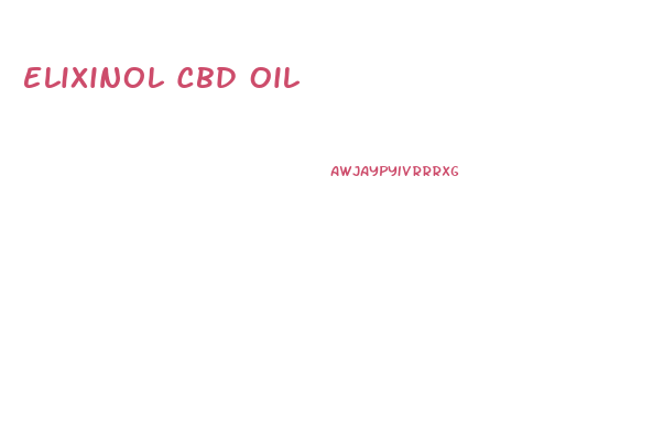 Elixinol Cbd Oil