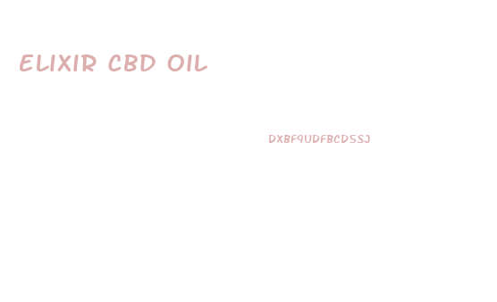 Elixir Cbd Oil