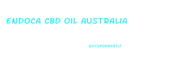 Endoca Cbd Oil Australia