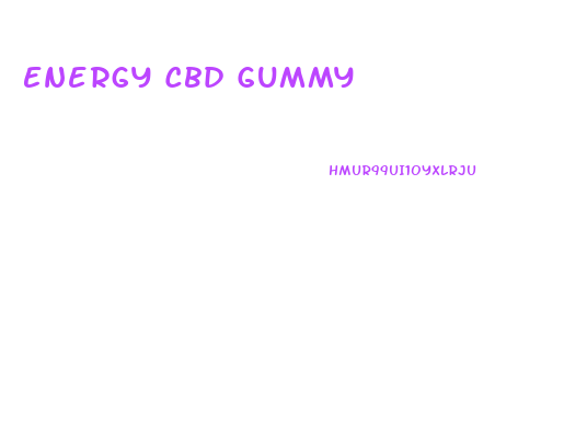 Energy Cbd Gummy