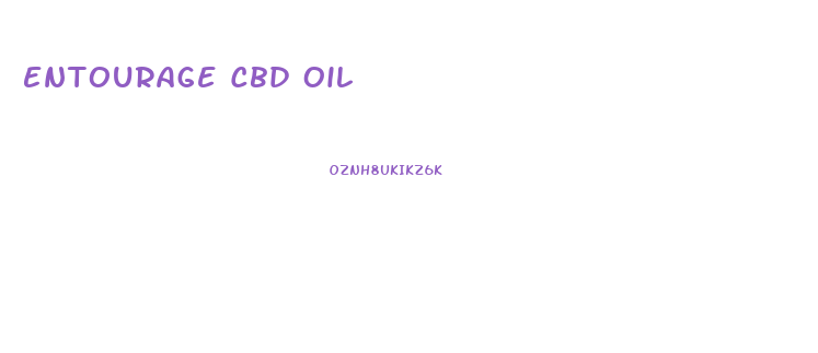 Entourage Cbd Oil