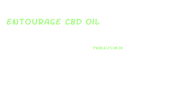 Entourage Cbd Oil
