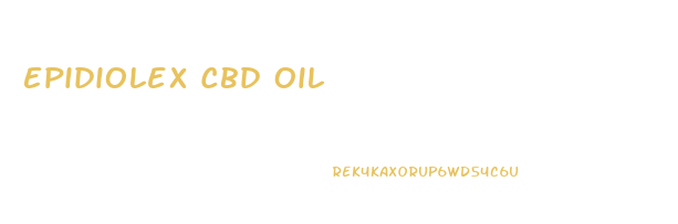 Epidiolex Cbd Oil
