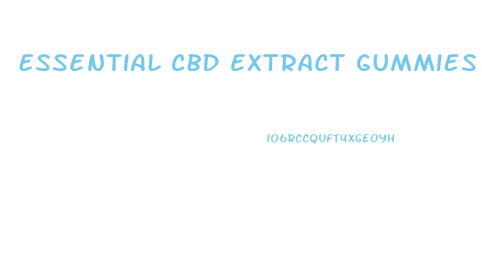 Essential Cbd Extract Gummies Chemist Warehouse
