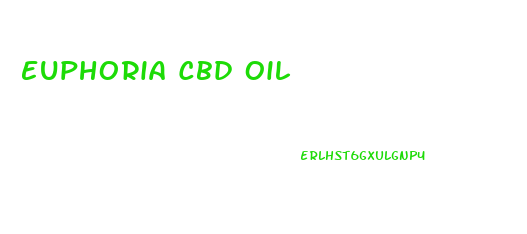 Euphoria Cbd Oil
