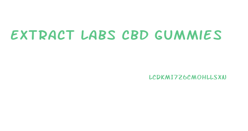 Extract Labs Cbd Gummies