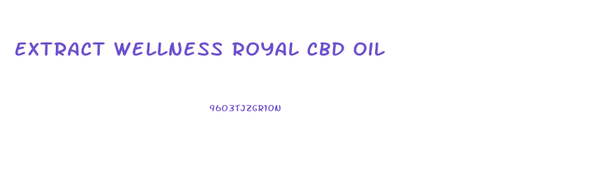 Extract Wellness Royal Cbd Oil