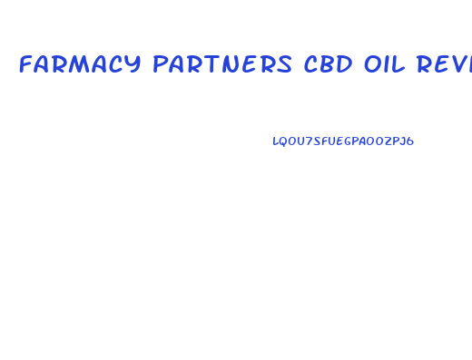 Farmacy Partners Cbd Oil Reviews