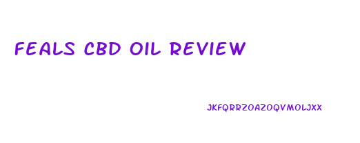 Feals Cbd Oil Review