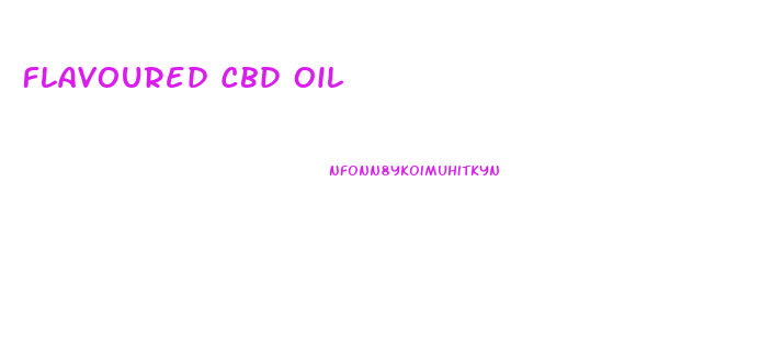 Flavoured Cbd Oil