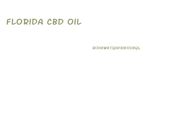 Florida Cbd Oil