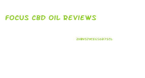 Focus Cbd Oil Reviews