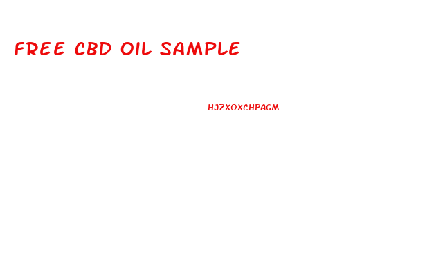 Free Cbd Oil Sample
