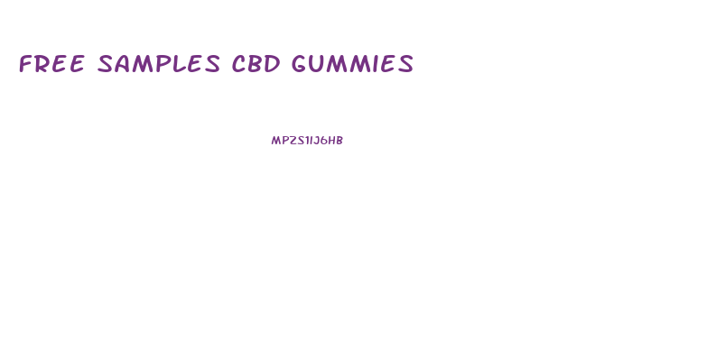 Free Samples Cbd Gummies