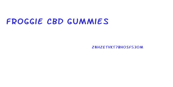 Froggie Cbd Gummies