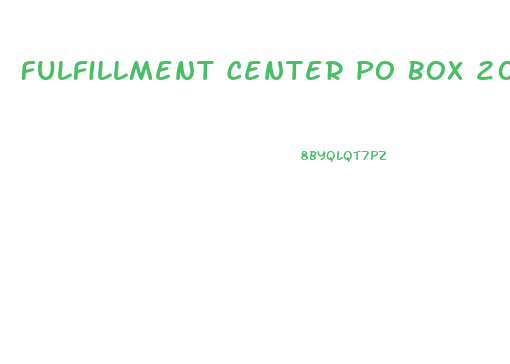 Fulfillment Center Po Box 2024 Smyrna Tn 20247 Cbd Gummies