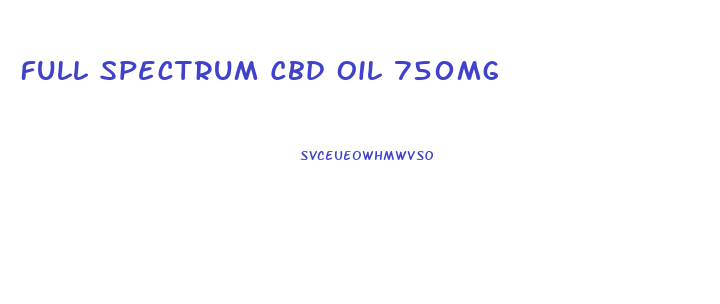 Full Spectrum Cbd Oil 750mg