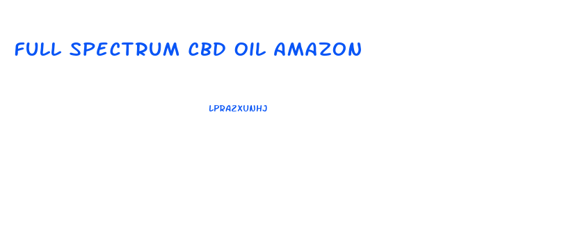 Full Spectrum Cbd Oil Amazon