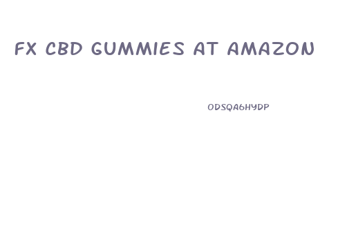 Fx Cbd Gummies At Amazon