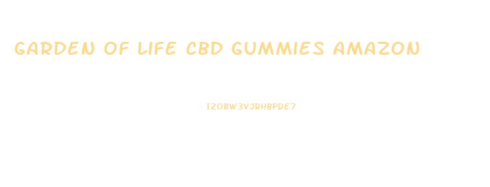 Garden Of Life Cbd Gummies Amazon