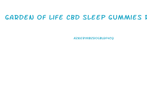 Garden Of Life Cbd Sleep Gummies Reviews