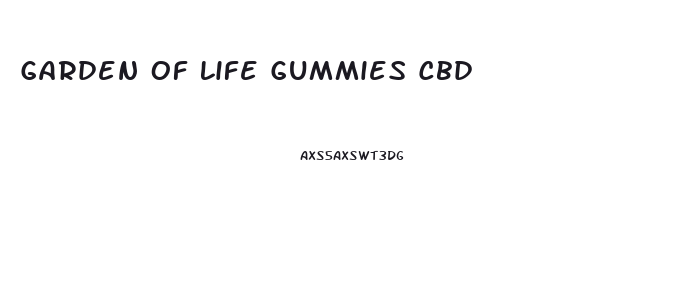 Garden Of Life Gummies Cbd