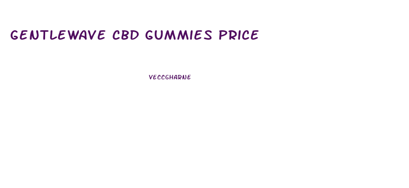 Gentlewave Cbd Gummies Price