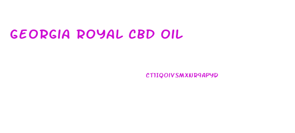 Georgia Royal Cbd Oil