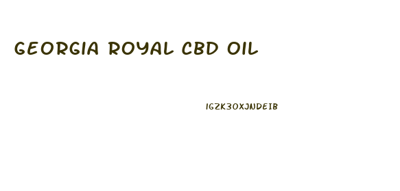 Georgia Royal Cbd Oil