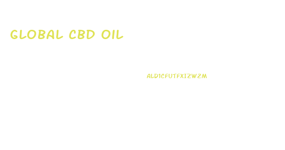 Global Cbd Oil