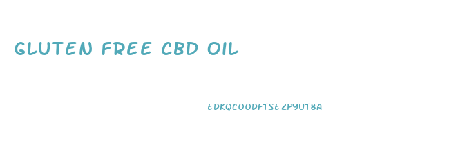 Gluten Free Cbd Oil