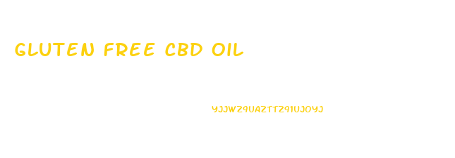 Gluten Free Cbd Oil