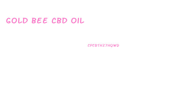 Gold Bee Cbd Oil