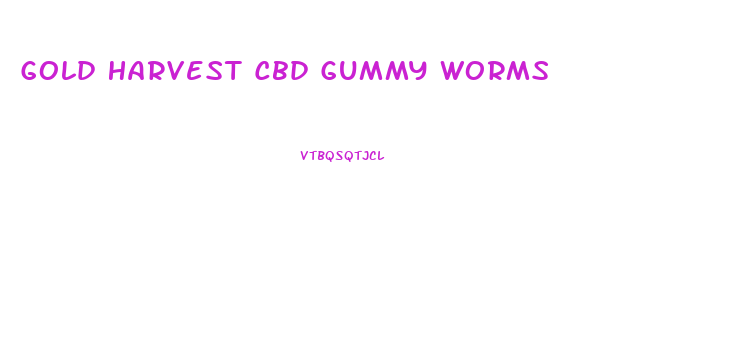 Gold Harvest Cbd Gummy Worms