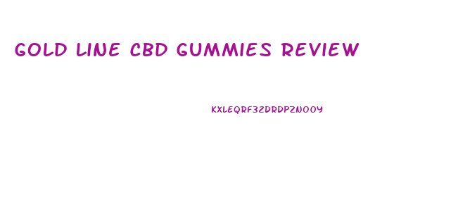 Gold Line Cbd Gummies Review